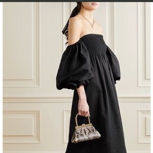 Sleeper Atlanta Linen Midi Dress